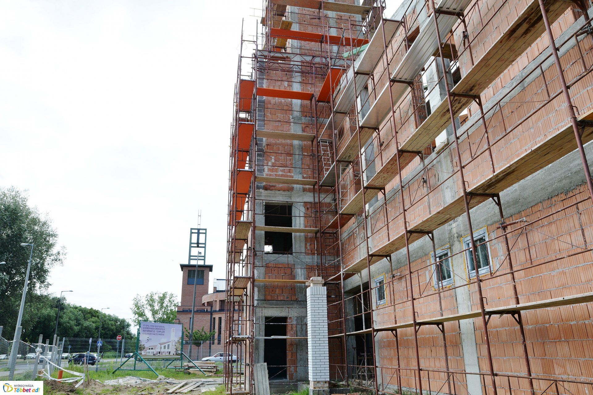 Nyíregyháza-Örökösföld református templom építése