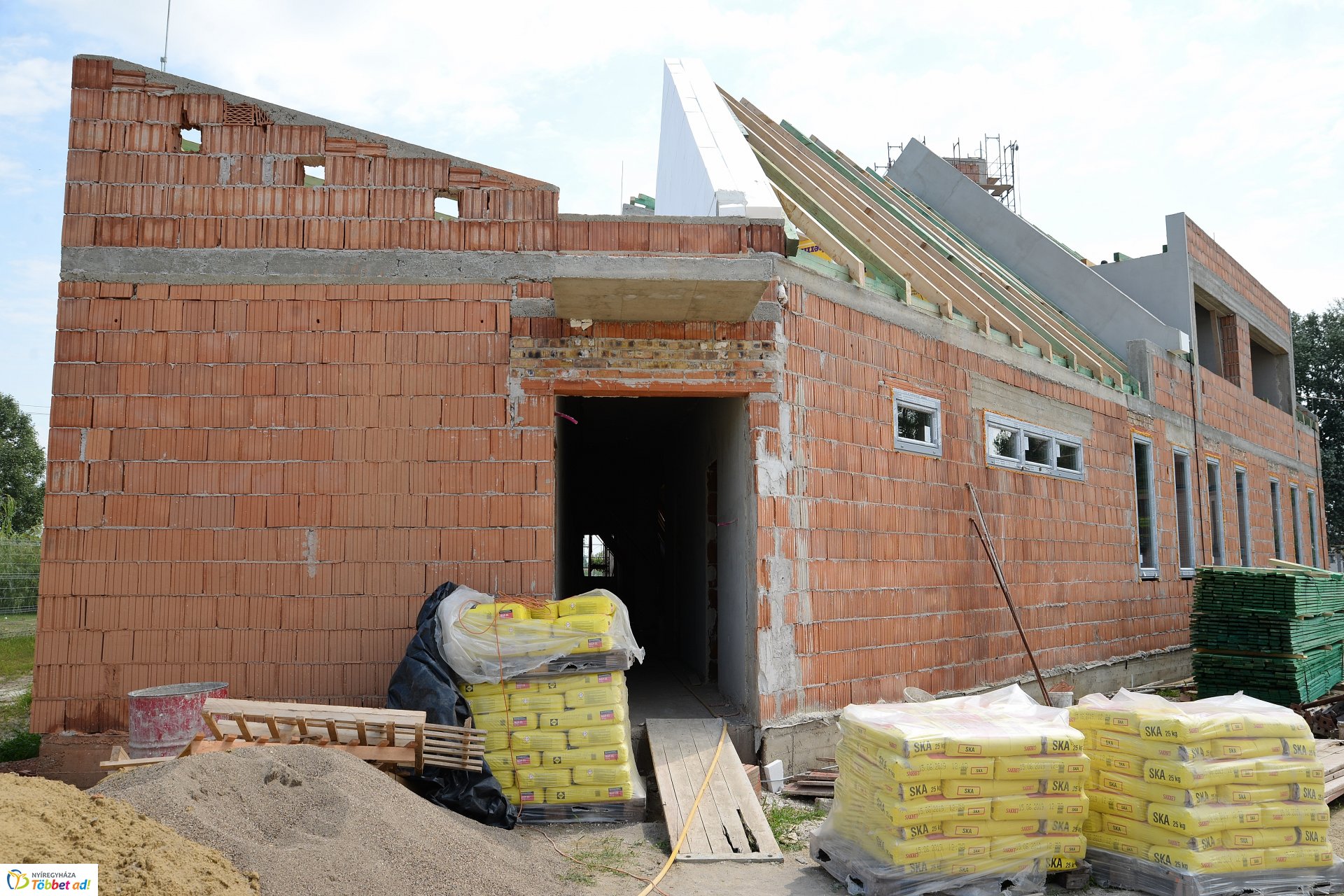 Nyíregyháza-Örökösföld református templom építése