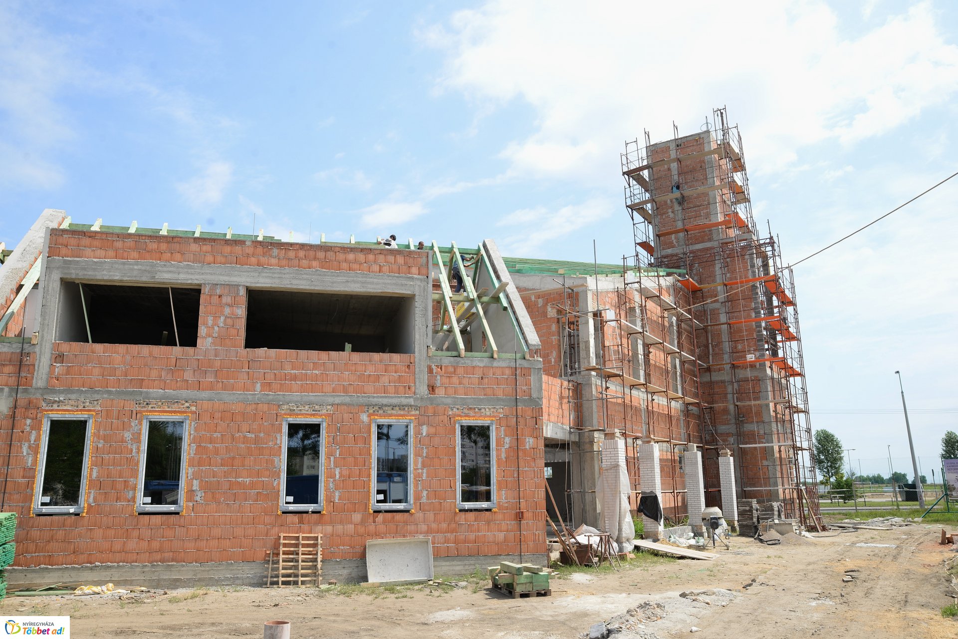 Nyíregyháza-Örökösföld református templom építése