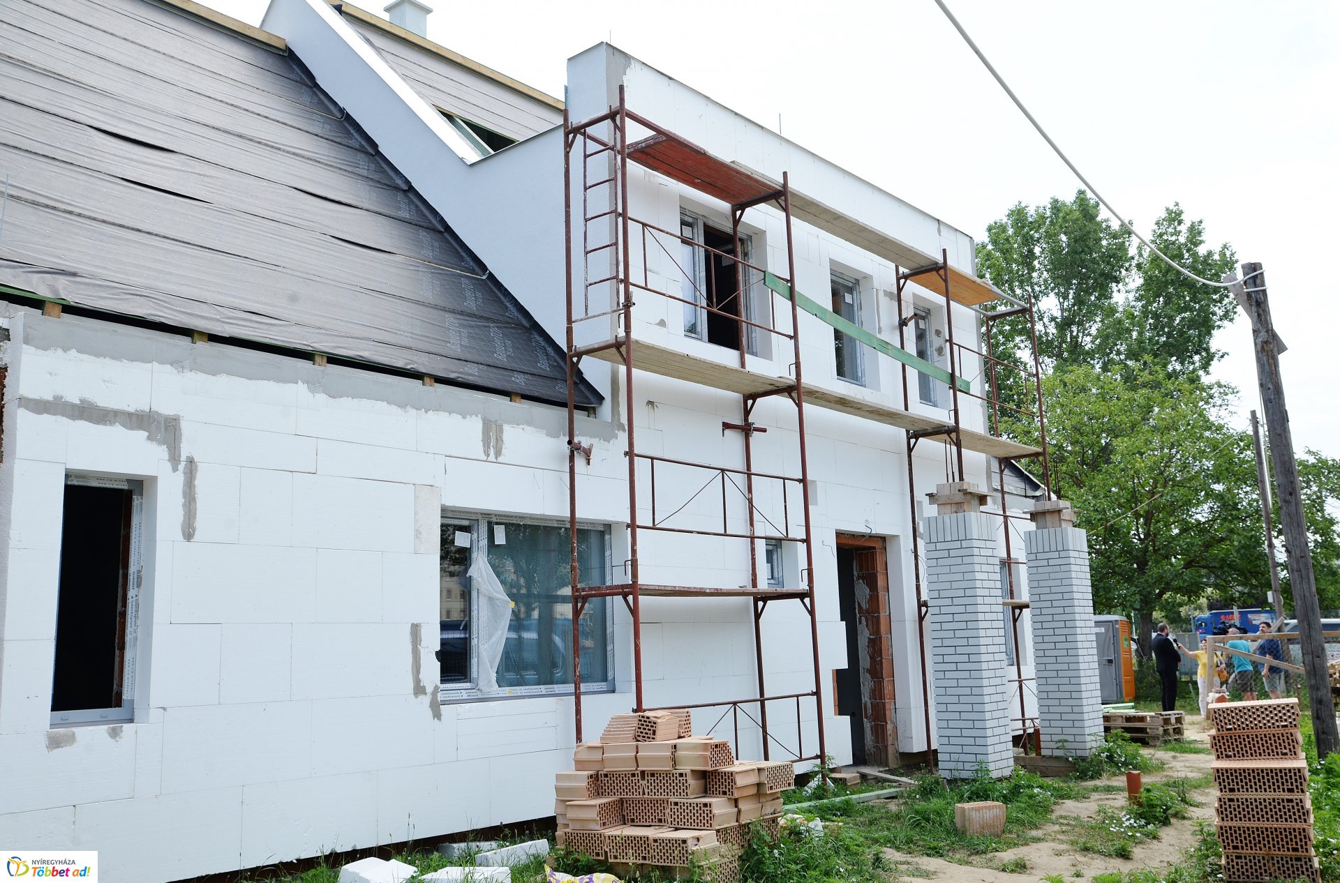 Nyíregyháza-Örökösföld református templom építése