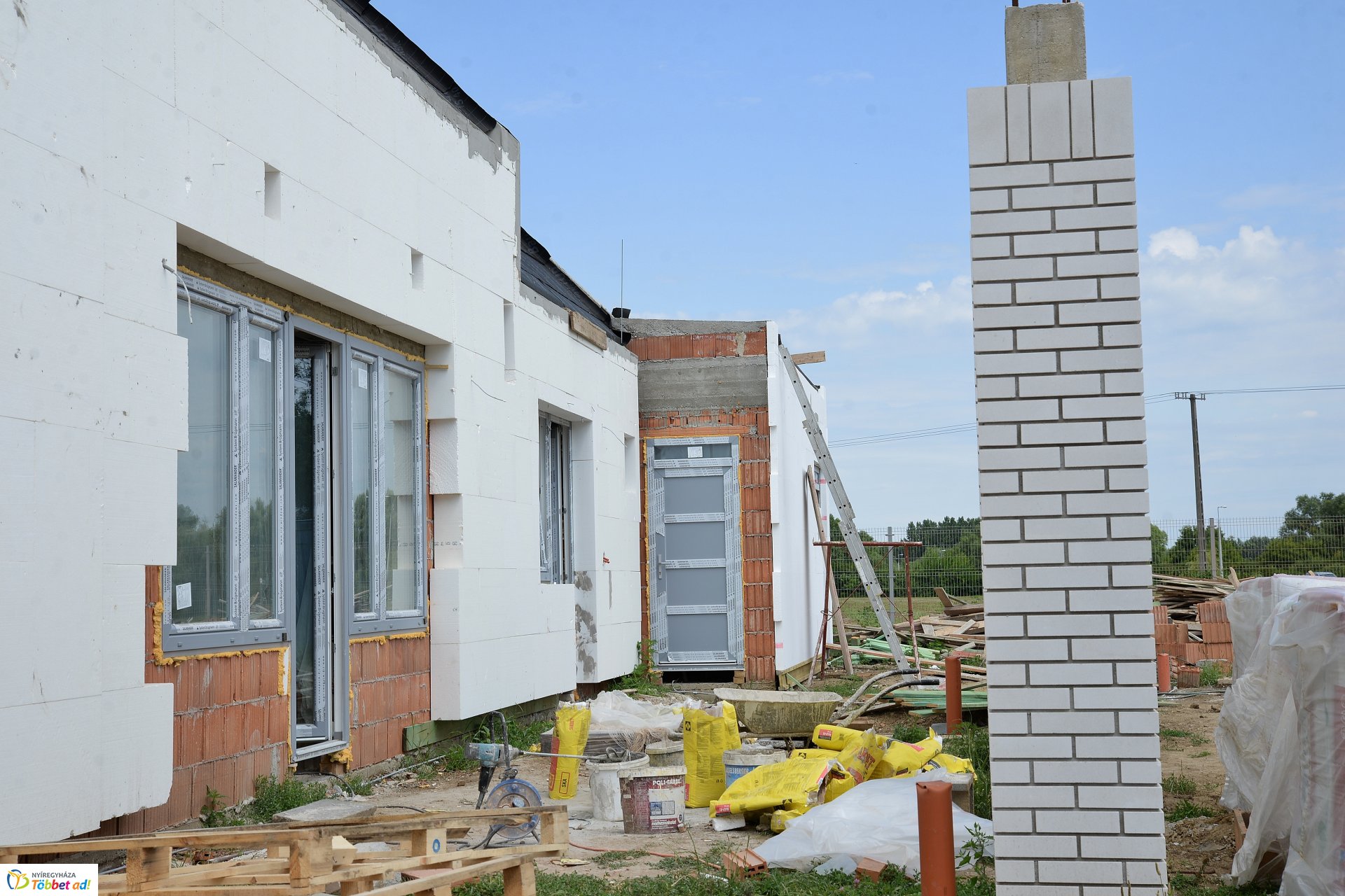 Nyíregyháza-Örökösföld református templom építése