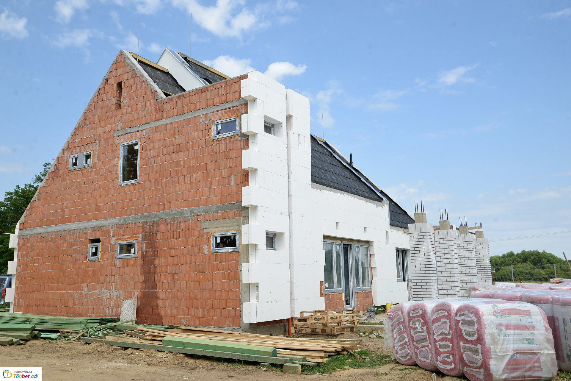 Nyíregyháza-Örökösföld református templom építése