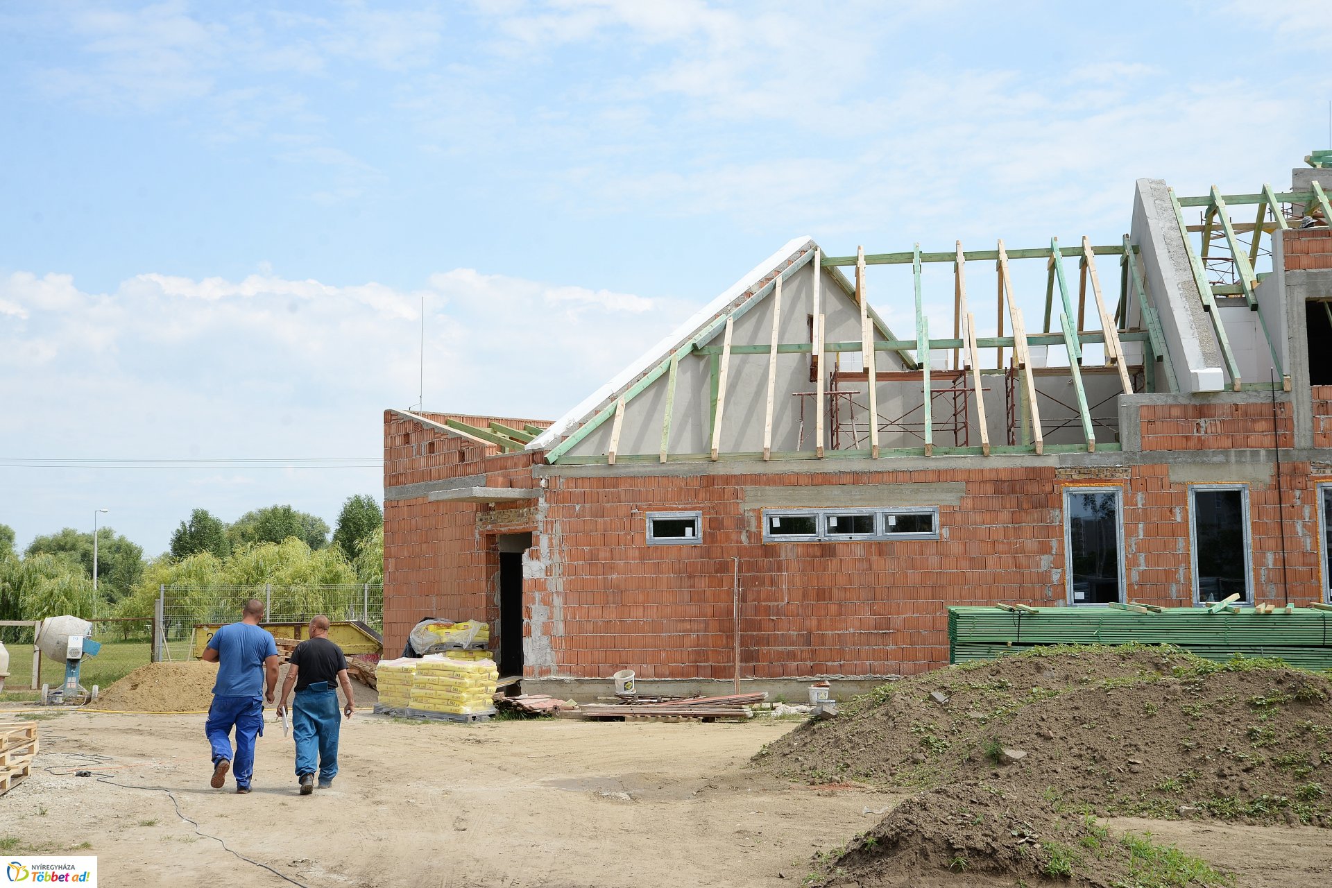 Nyíregyháza-Örökösföld református templom építése