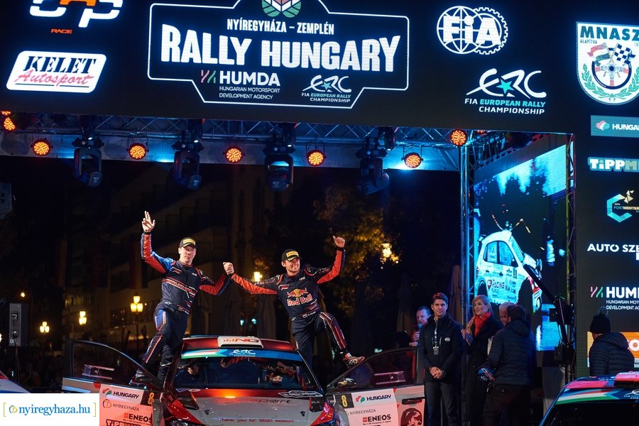 Nyíregyháza Rally 2021 - díjátadó