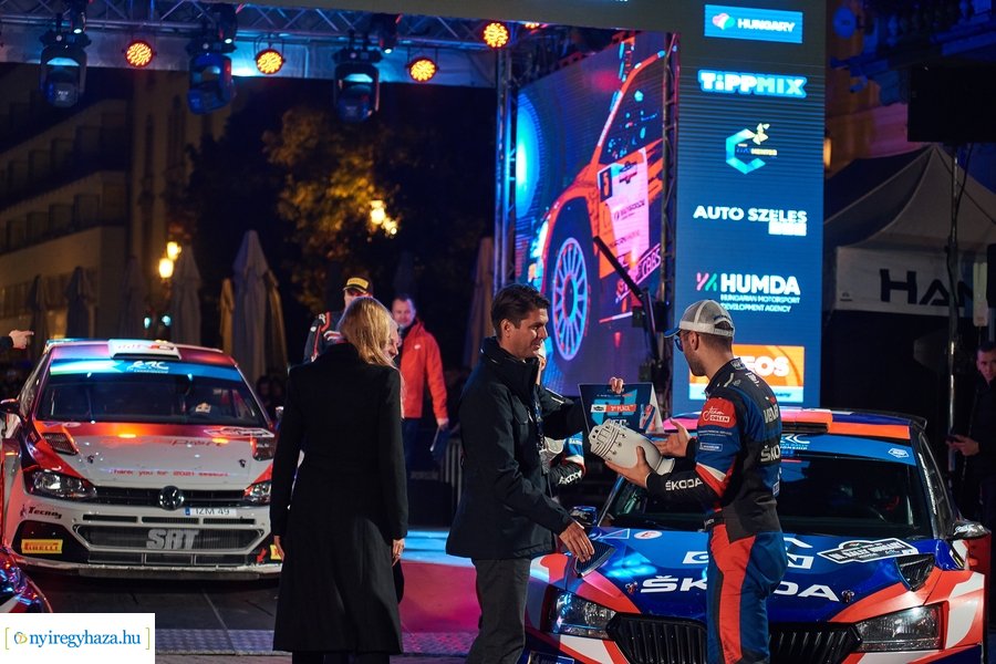 Nyíregyháza Rally 2021 - díjátadó