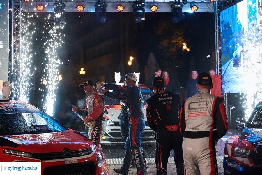 Nyíregyháza Rally 2021 - díjátadó