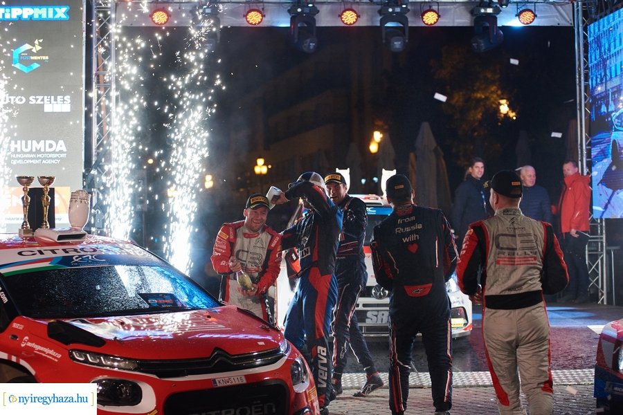 Nyíregyháza Rally 2021 - díjátadó