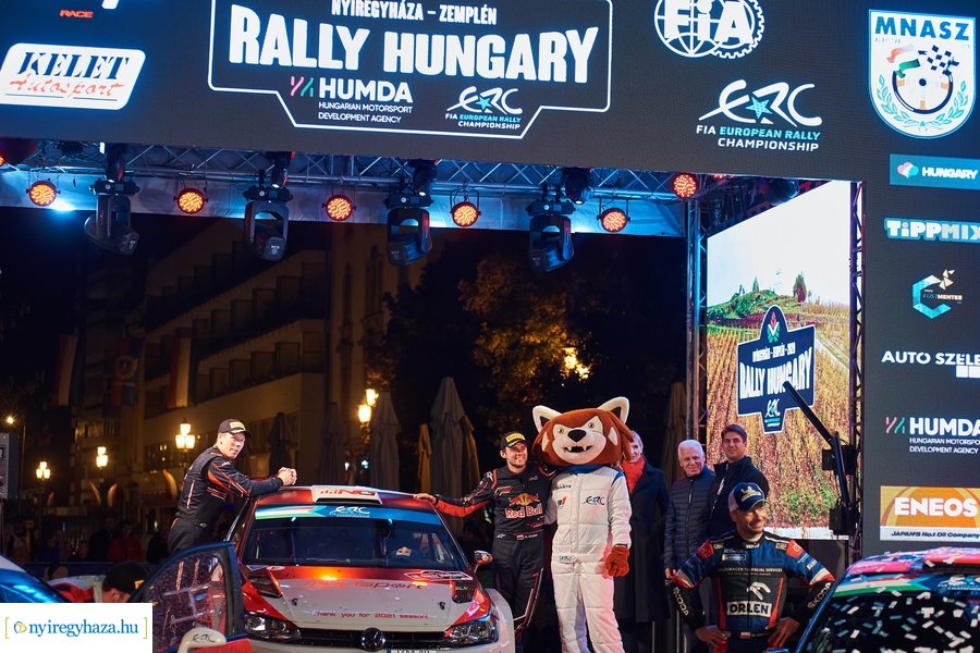 Nyíregyháza Rally 2021 - díjátadó