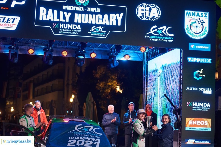 Nyíregyháza Rally 2021 - díjátadó