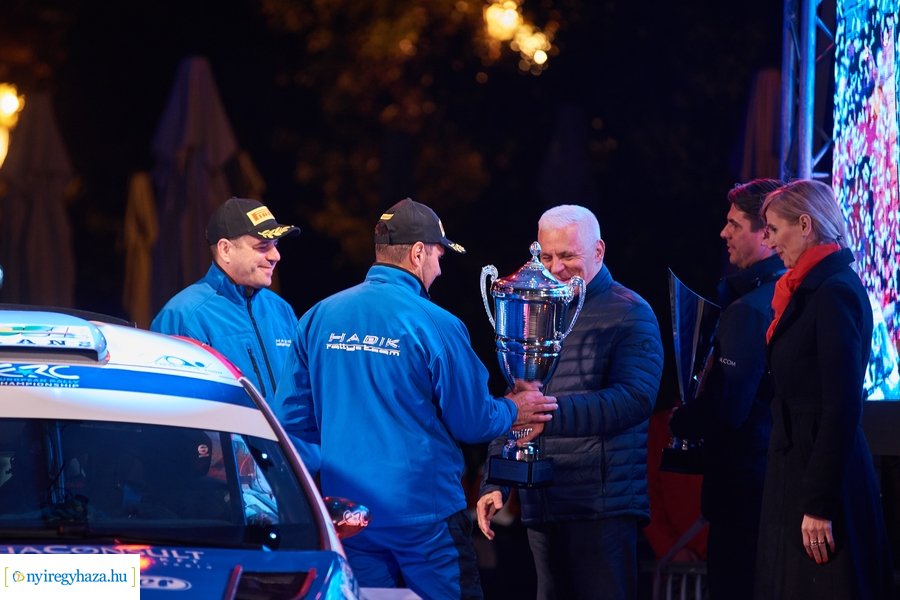 Nyíregyháza Rally 2021 - díjátadó