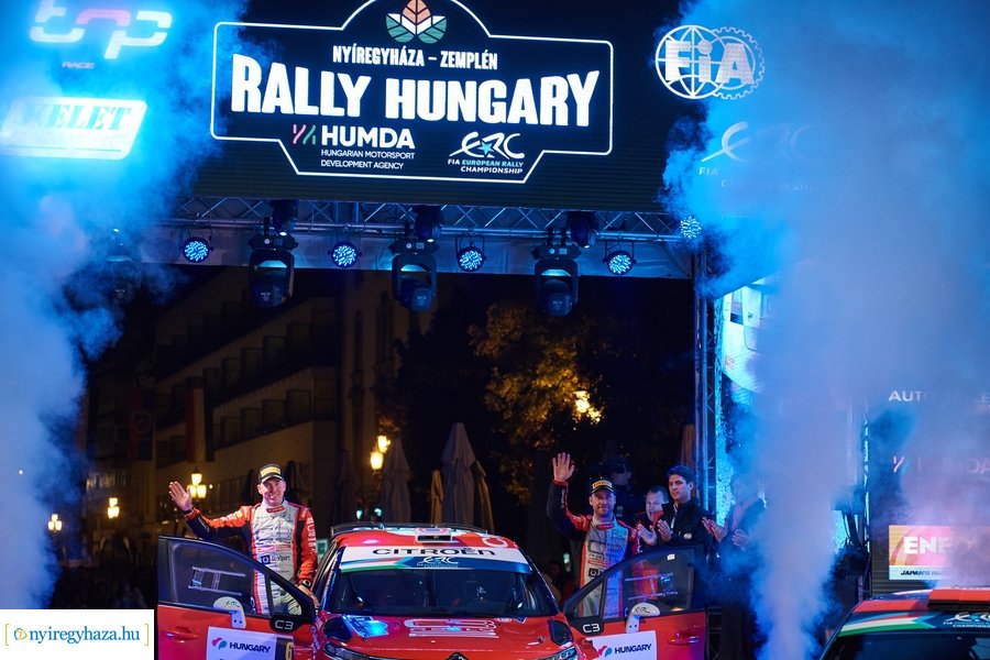 Nyíregyháza Rally 2021 - díjátadó