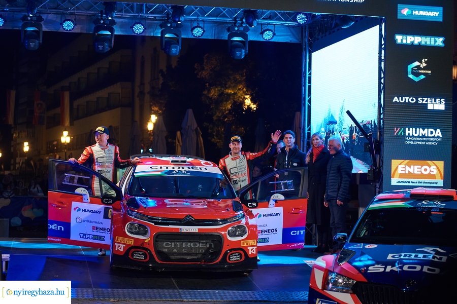 Nyíregyháza Rally 2021 - díjátadó