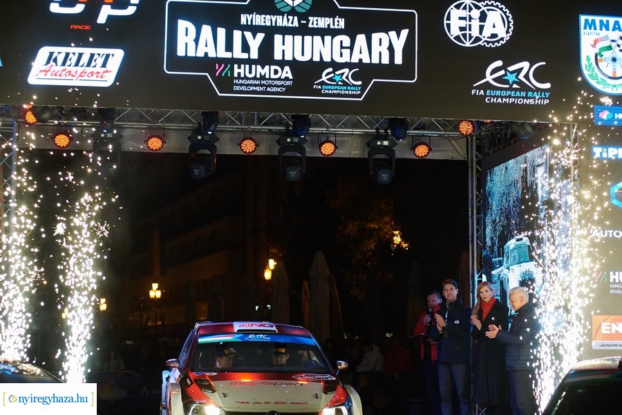 Nyíregyháza Rally 2021 - díjátadó