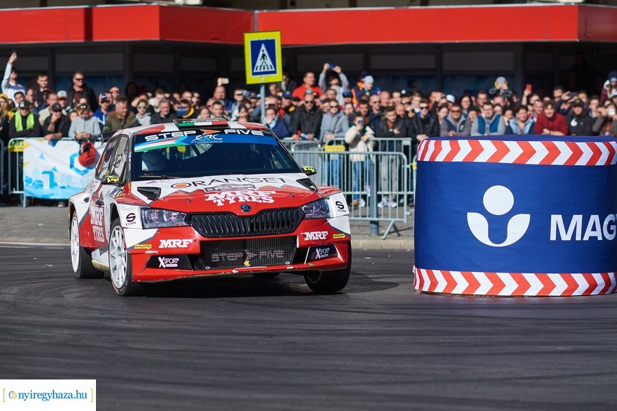 Nyíregyháza Rally 2021 - gyorsasági szakasz belváros