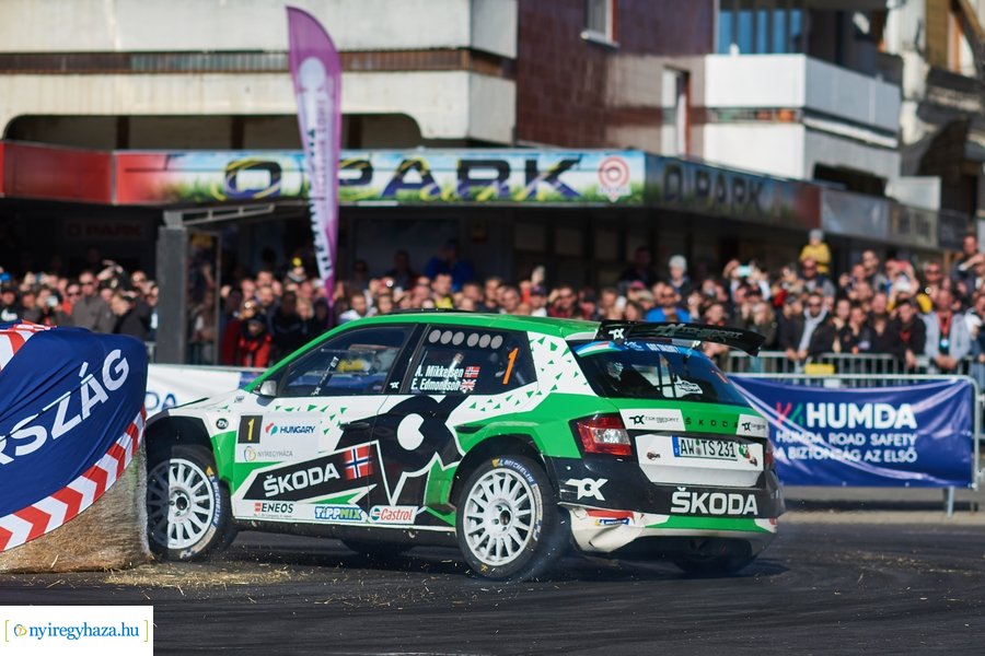 Nyíregyháza Rally 2021 - gyorsasági szakasz belváros