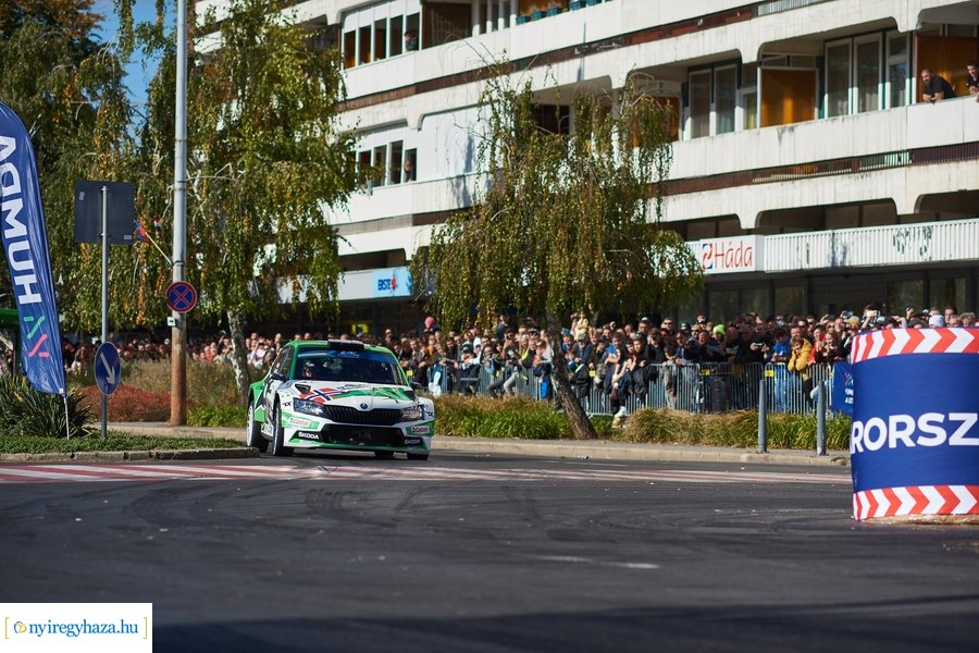 Nyíregyháza Rally 2021 - gyorsasági szakasz belváros