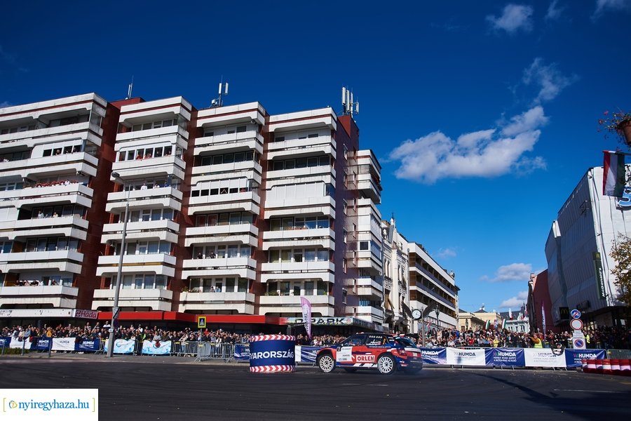 Nyíregyháza Rally 2021 - gyorsasági szakasz belváros
