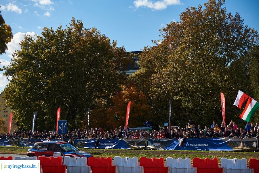 Nyíregyháza Rally 2021 - gyorsasági szakasz belváros