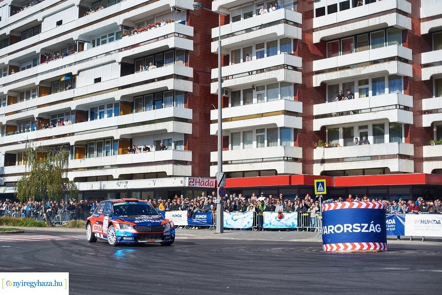 Nyíregyháza Rally 2021 - gyorsasági szakasz belváros