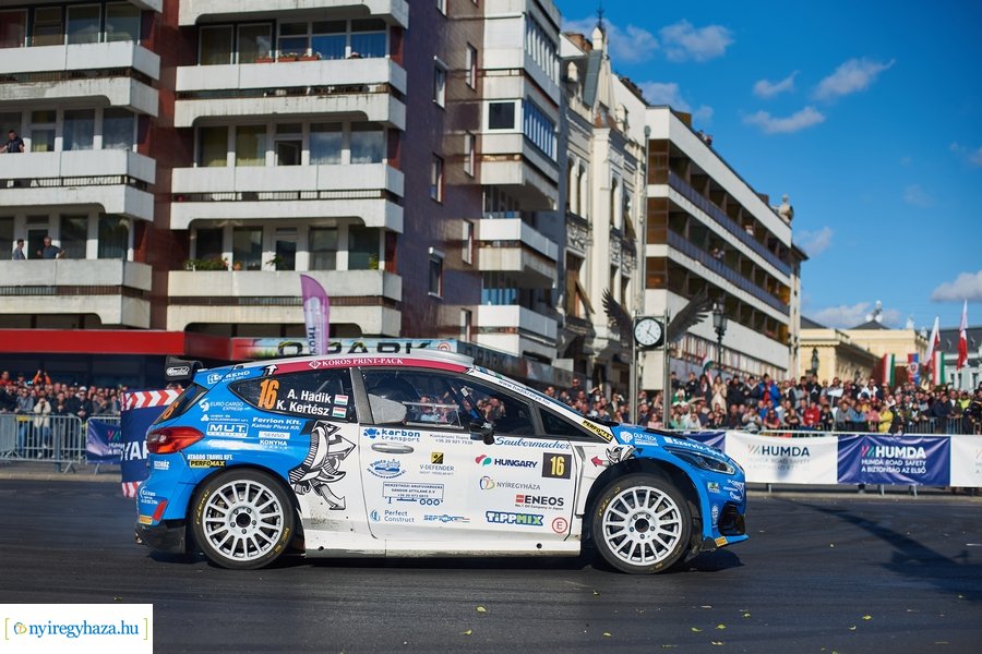 Nyíregyháza Rally 2021 - gyorsasági szakasz belváros