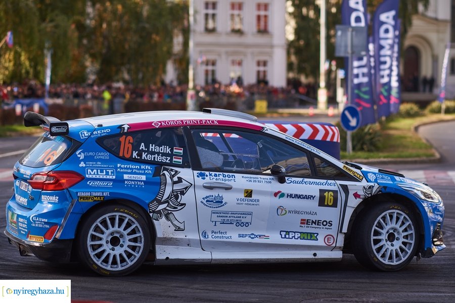 Nyíregyháza Rally 2021 - gyorsasági szakasz belváros