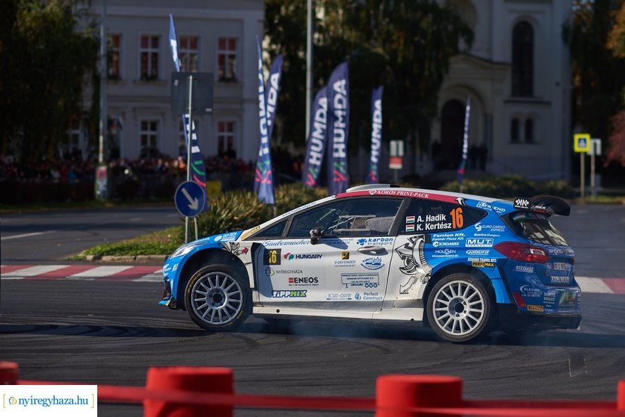 Nyíregyháza Rally 2021 - gyorsasági szakasz belváros