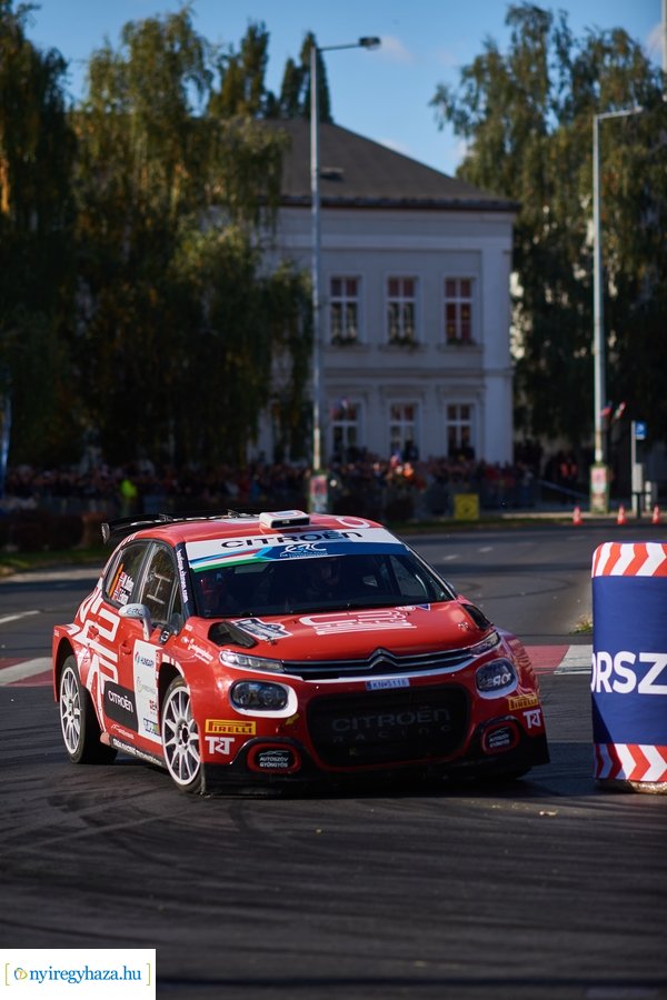 Nyíregyháza Rally 2021 - gyorsasági szakasz belváros