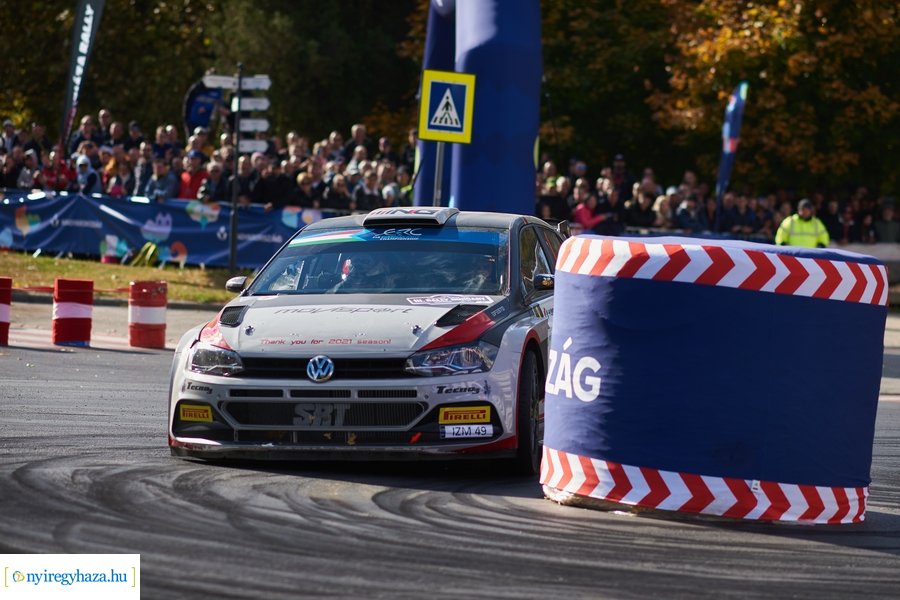Nyíregyháza Rally 2021 - gyorsasági szakasz belváros