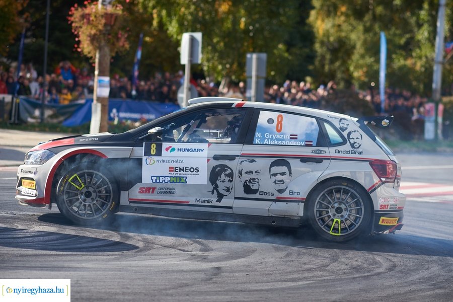 Nyíregyháza Rally 2021 - gyorsasági szakasz belváros