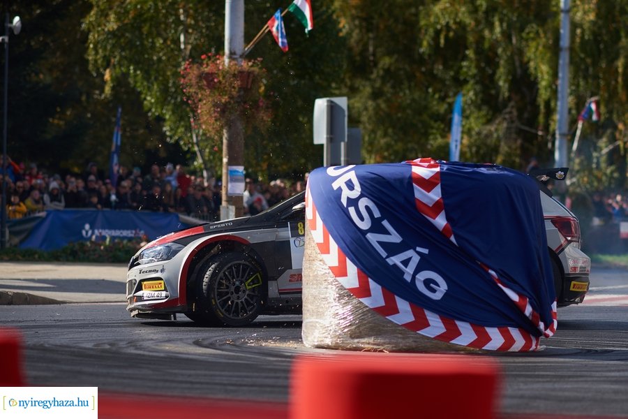 Nyíregyháza Rally 2021 - gyorsasági szakasz belváros