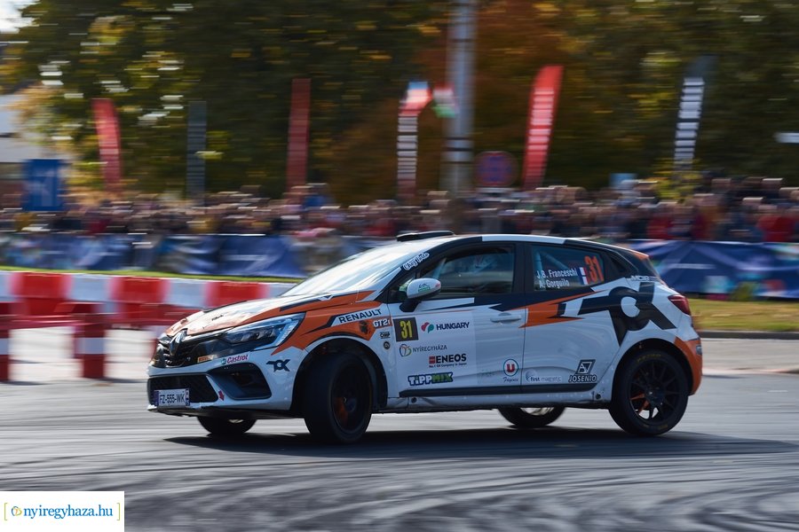 Nyíregyháza Rally 2021 - gyorsasági szakasz belváros