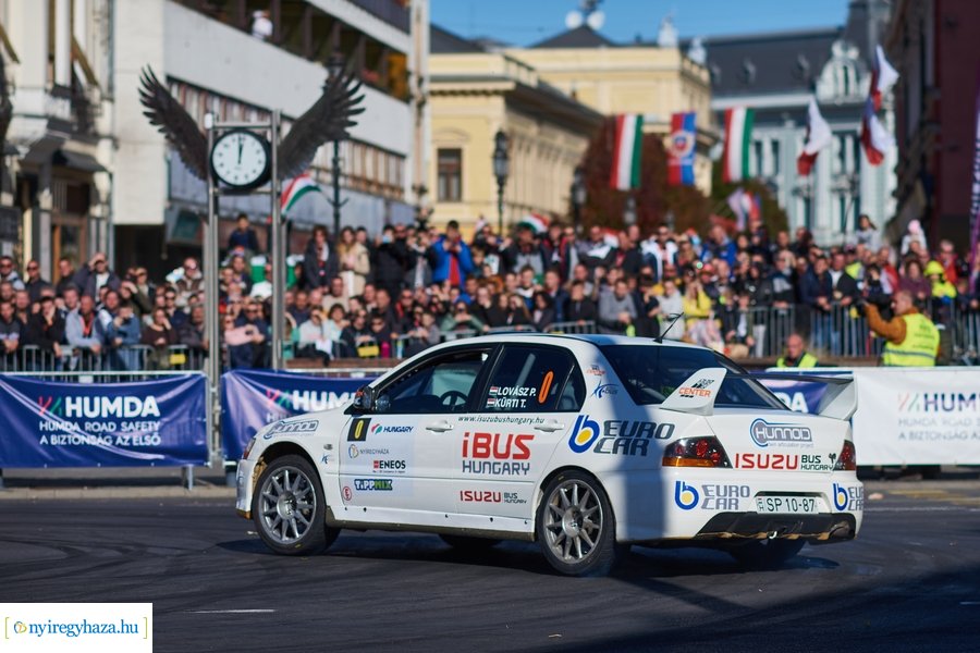 Nyíregyháza Rally 2021 - gyorsasági szakasz belváros
