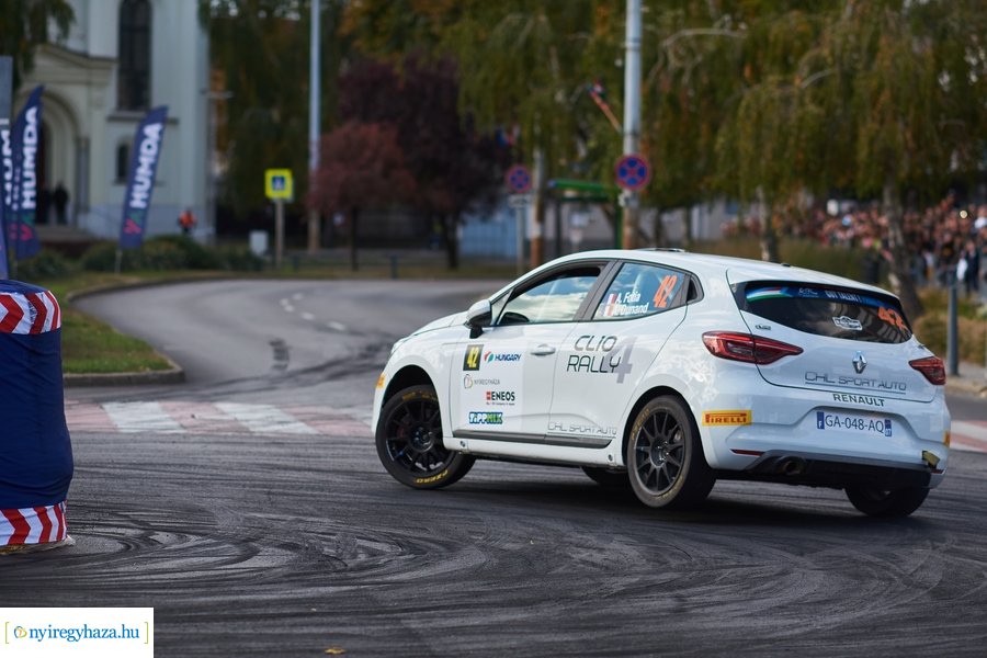 Nyíregyháza Rally 2021 - gyorsasági szakasz belváros