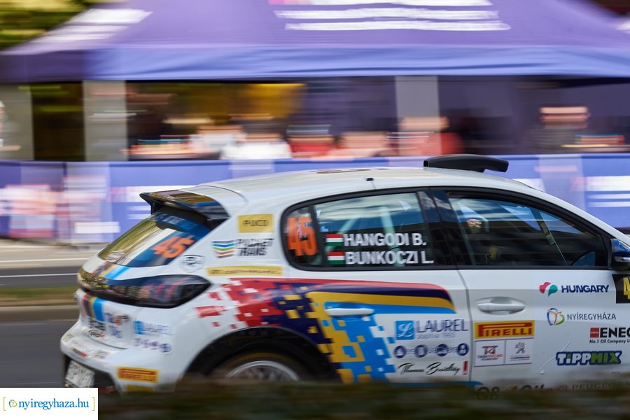 Nyíregyháza Rally 2021 - gyorsasági szakasz belváros