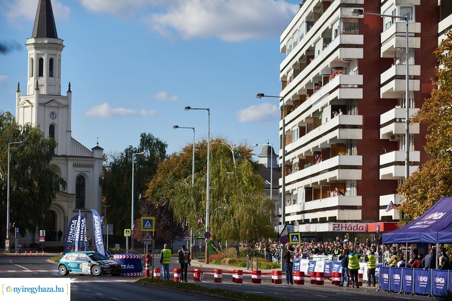 Nyíregyháza Rally 2021 - gyorsasági szakasz belváros
