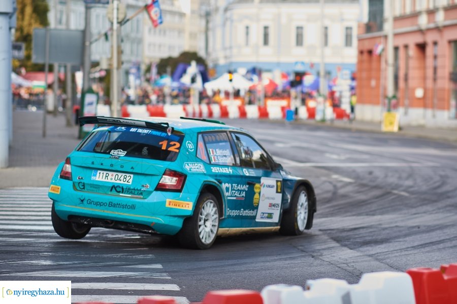 Nyíregyháza Rally 2021 - gyorsasági szakasz belváros