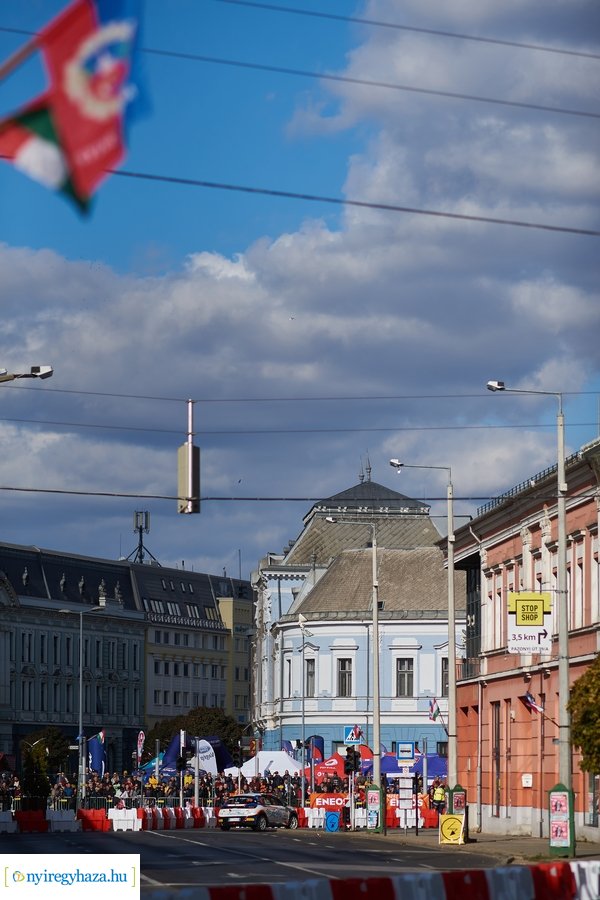 Nyíregyháza Rally 2021 - gyorsasági szakasz belváros