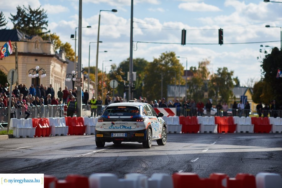 Nyíregyháza Rally 2021 - gyorsasági szakasz belváros