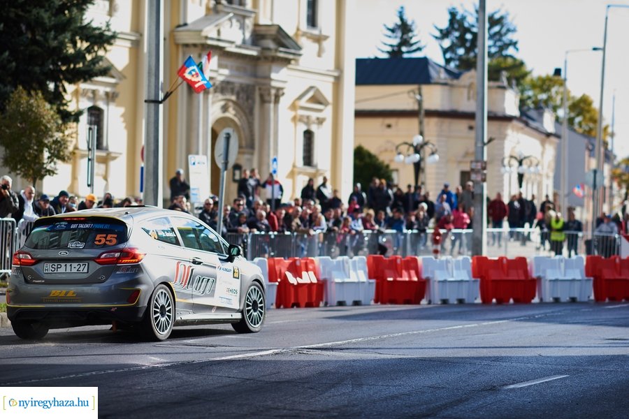 Nyíregyháza Rally 2021 - gyorsasági szakasz belváros
