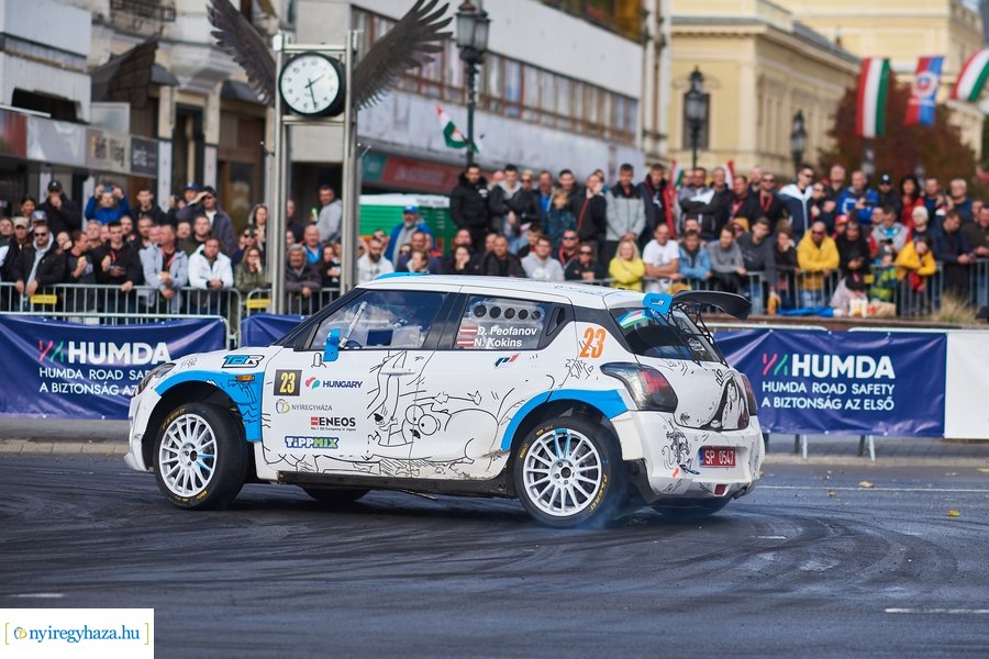 Nyíregyháza Rally 2021 - gyorsasági szakasz belváros