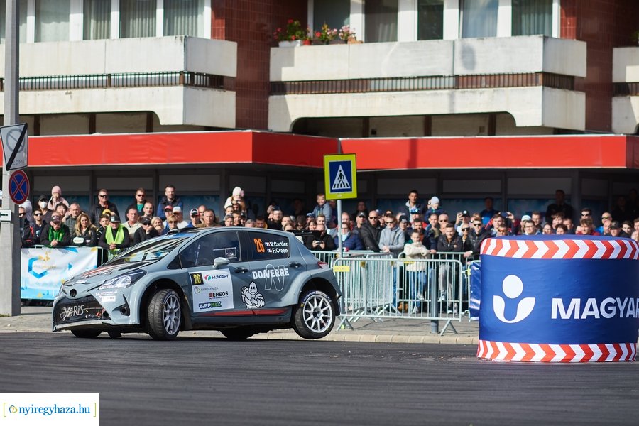 Nyíregyháza Rally 2021 - gyorsasági szakasz belváros