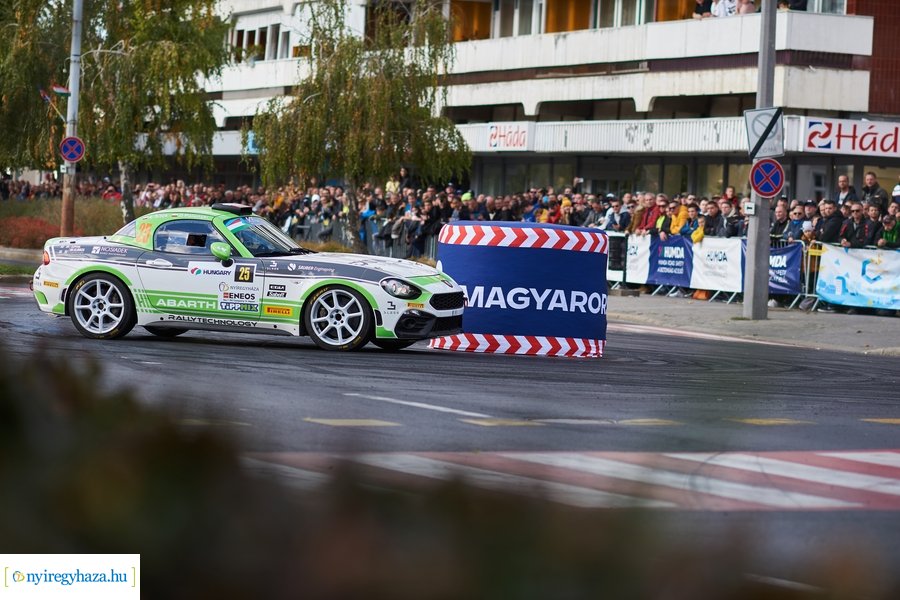 Nyíregyháza Rally 2021 - gyorsasági szakasz belváros