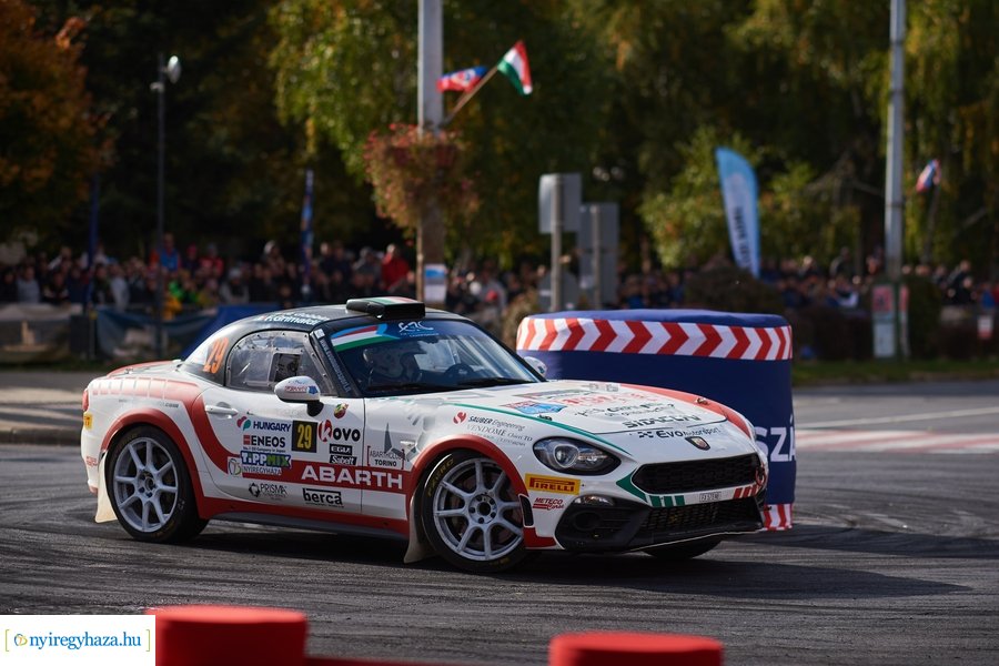 Nyíregyháza Rally 2021 - gyorsasági szakasz belváros