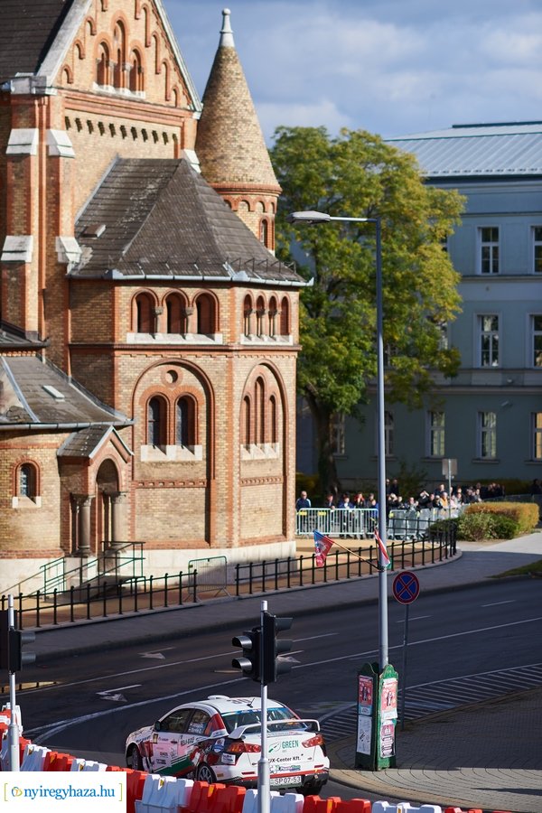 Nyíregyháza Rally 2021 - gyorsasági szakasz belváros