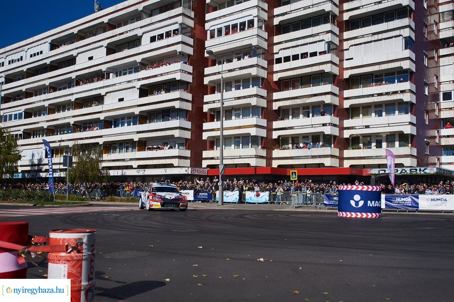 Nyíregyháza Rally 2021 - gyorsasági szakasz belváros