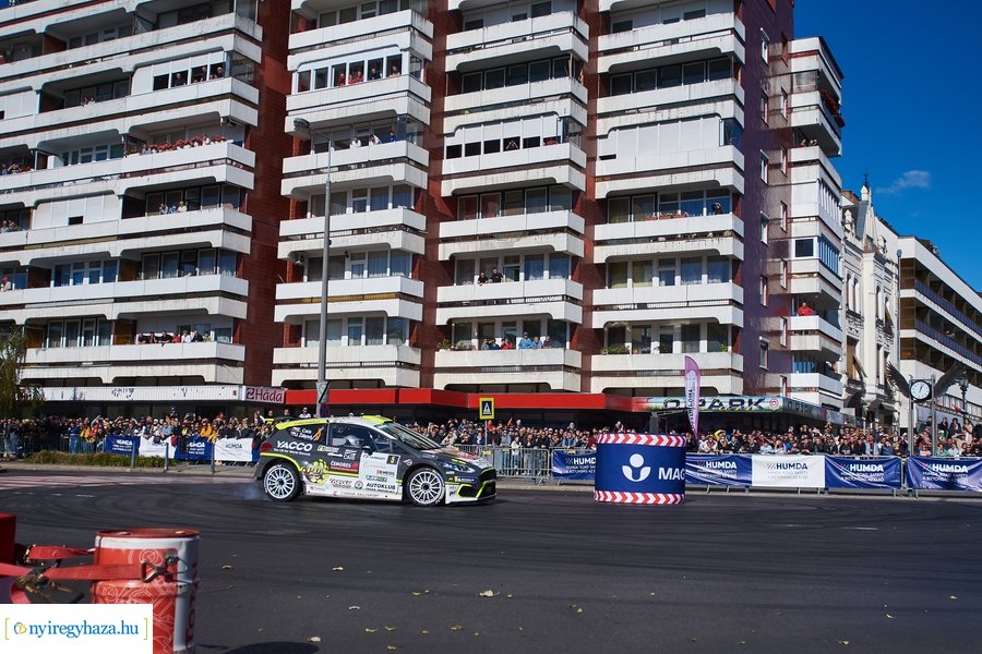 Nyíregyháza Rally 2021 - gyorsasági szakasz belváros
