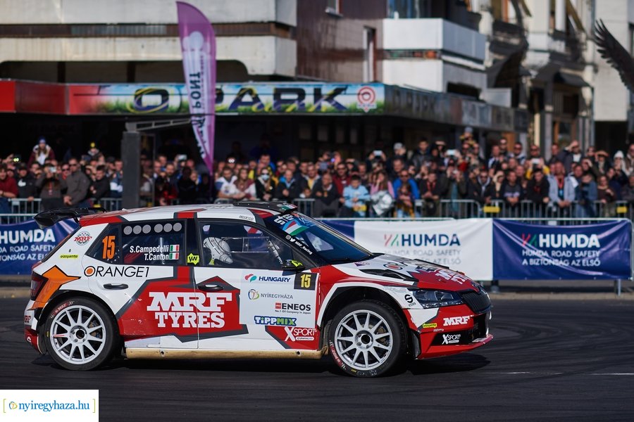 Nyíregyháza Rally 2021 - gyorsasági szakasz belváros