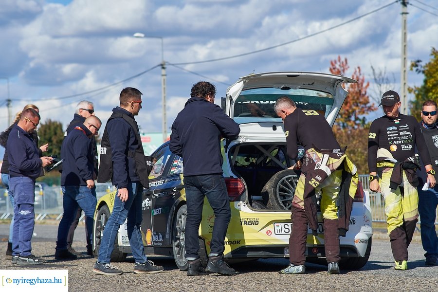 Nyíregyháza Rally 2021 - szervízpark