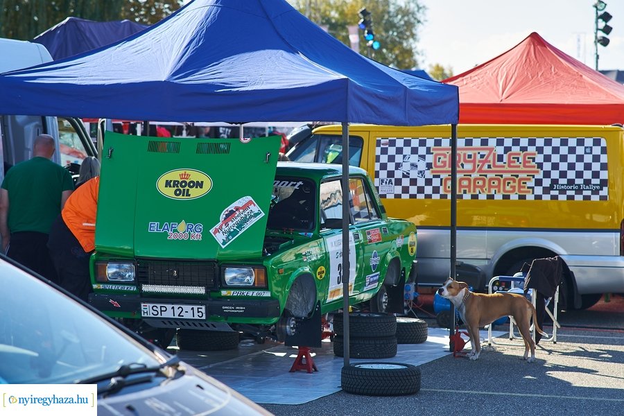 Nyíregyháza Rally 2021 - szervízpark