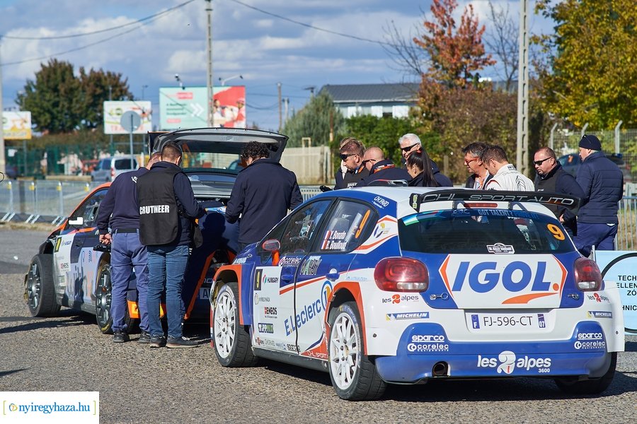 Nyíregyháza Rally 2021 - szervízpark